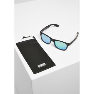 Urban Classics Sunglasses Likoma Mirror UC black/green - UNI vyobraziť