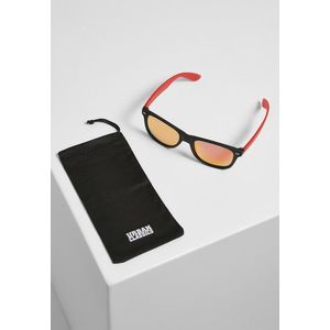 Urban Classics Sunglasses Likoma Mirror UC black/red - UNI vyobraziť