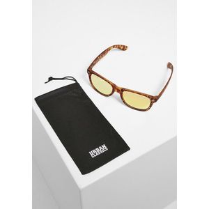 Urban Classics Sunglasses Likoma Mirror UC brown leo/orange - UNI vyobraziť