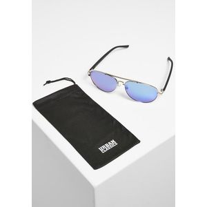 Urban Classics Sunglasses Mumbo Mirror UC silver/blue - UNI vyobraziť