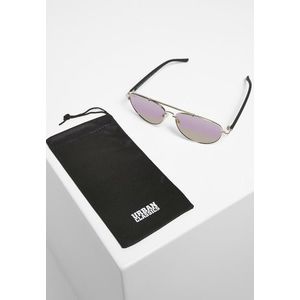 Urban Classics Sunglasses Mumbo Mirror UC silver/purple - UNI vyobraziť