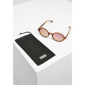Urban Classics Sunglasses Retro Funk UC brown leo/rosé - UNI vyobraziť