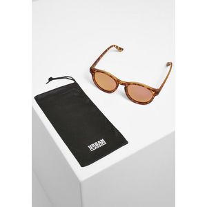 Urban Classics Sunglasses Sunrise UC brown leo/rosé - UNI vyobraziť