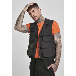 Urban Classics Tactical Vest black - S vyobraziť