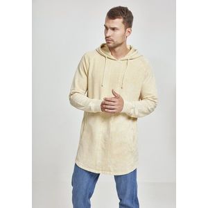 Urban Classics Terry Acid Washed Long Shaped Hoody light goldenoak - S vyobraziť