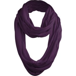 Urban Classics Wrinkle Loop Scarf purple - UNI vyobraziť