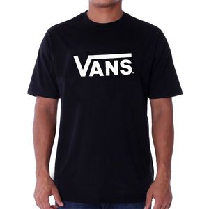 Pánske Tričko Vans MN Vans Classic T-shirt Black White - XL vyobraziť
