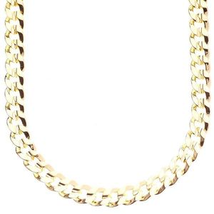 Iced Out Bling Hip Hop CUBAN CURB CHAIN - 8mm gold - 60 cm / zlatá vyobraziť