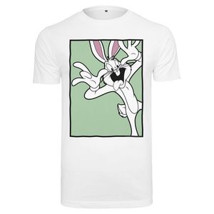 Merchcode Looney Tunes Bugs Bunny Funny Face Tee white - XS vyobraziť