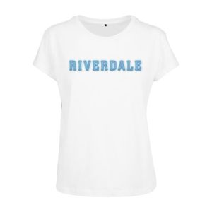 Merchcode Ladies Riverdale Logo Tee white - M vyobraziť