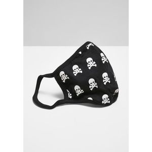 Mister Tee Skull Face Mask 2-Pack black/white - One Size vyobraziť