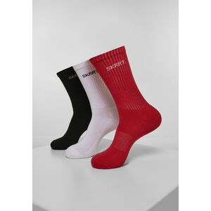 Mister Tee SKRRT. Socks 3-Pack red/white/black - 43-46 vyobraziť