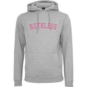 Mister Tee Ruthless Hoody heather grey - S vyobraziť