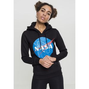 Mister Tee Ladies NASA Insignia Hoody black - L vyobraziť