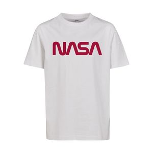 Mister Tee Kids NASA Worm Logo Tee white - 110/116 vyobraziť