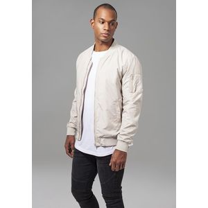 Urban Classics Light Bomber Jacket sand - L vyobraziť