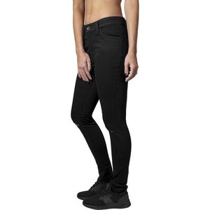 Urban Classics Ladies Cut Knee Pants black - 28 vyobraziť
