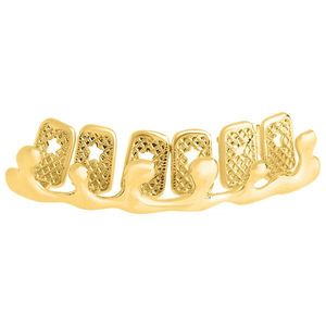 Iced Out One size fits all Top Grillz - Bling Drip gold - Uni vyobraziť