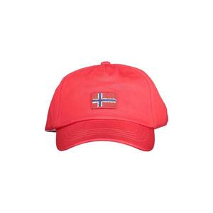 Napapijri pánska čiapka Farba: červená, Veľkosť: UNI vyobraziť