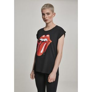 Merchcode Ladies Rolling Stones Tongue Tee black - L vyobraziť