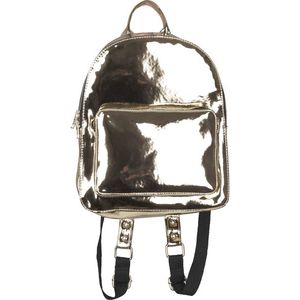 Urban Classics Midi Metallic Backpack gold - One Size vyobraziť