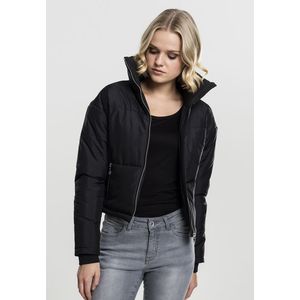 Urban Classics Ladies Oversized High Neck Jacket black - L vyobraziť