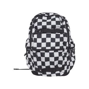 Urban Classics Backpack Checker black & white black/white - One Size vyobraziť