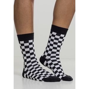 Urban Classics Checker Socks 2-Pack black/white - 43-46 vyobraziť