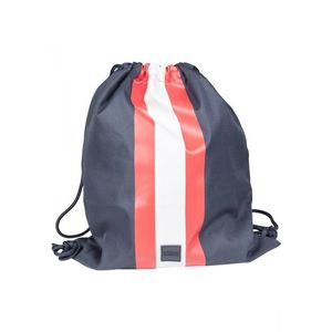 Urban Classics Striped Gym Bag navy/fire red/white - One Size vyobraziť