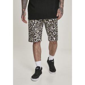 Urban Classics AOP Stretch Shorts white leo - 30 vyobraziť