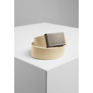 Urban Classics Canvas Belts beige - One Size vyobraziť
