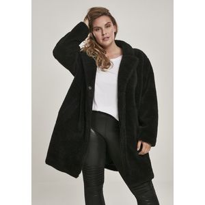 Urban Classics Ladies Oversized Sherpa Coat black - 3XL vyobraziť