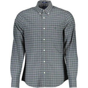 Gant pánska košeľa Farba: Zelená, Veľkosť: M vyobraziť