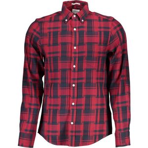 Gant pánska košeľa Farba: červená, Veľkosť: S vyobraziť