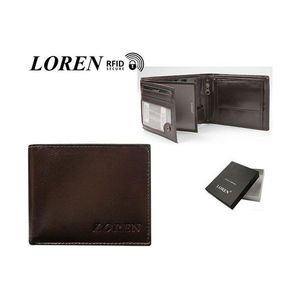 Loren peňaženka v hnedom prevedení vyobraziť