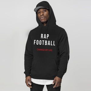 Mikina GangstaGroup Rap & Football Hoodie Black - M vyobraziť