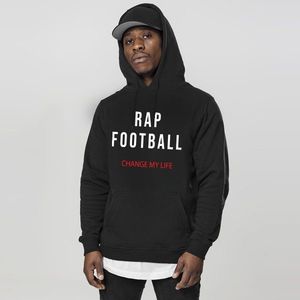 Mikina GangstaGroup Rap & Football Hoodie Black - L vyobraziť