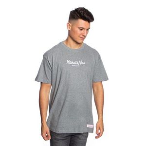 T-shirt Mitchell & Ness Own Brand grey Pinscript Tee - XL vyobraziť