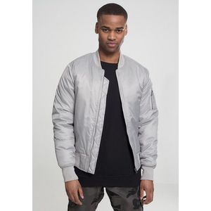 Urban Classics Basic Bomber Jacket h.grey - XL vyobraziť