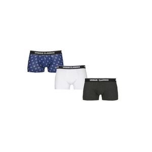 Urban Classics Boxer Shorts 3-Pack anchor aop+wht+cha - L vyobraziť