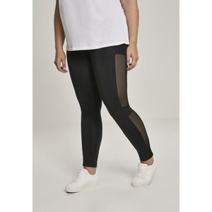 Urban Classics Ladies Mesh Side Stripe Leggings black - XS vyobraziť