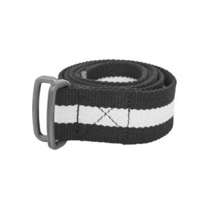 Urban Classics Stripe Belt black/white/black - 120cm vyobraziť