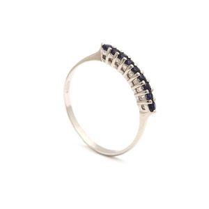 Zlatý dámsky prsteň SELVAGGIA blue vyobraziť