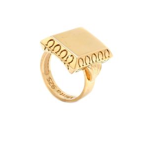 Zlatý veľký prsteň EHNER vyobraziť