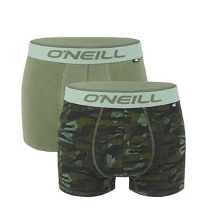 O'NEILL - 2PACK olive camouflage boxerky z organickej bavlny-L (89 - 95 cm) vyobraziť