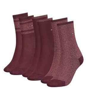 TOMMY HILFIGER - 3PACK lurex winetasting ponožky v darčekovom balení-39-42 vyobraziť