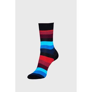 Ponožky Happy Socks Stripe čierne vyobraziť
