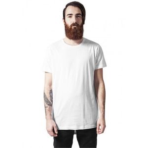 Pánske tričko URBAN CLASSICS Long Tail Tee white Veľkosť: M, Pohlavie: pánske vyobraziť