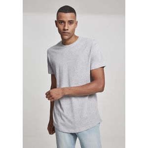 Pánske tričko URBAN CLASSICS Shaped Long Tee grey Veľkosť: XL, Pohlavie: pánske vyobraziť