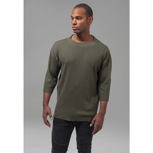 Pánske tričko URBAN CLASSICS THERMAL BOXY OLIVE Veľkosť: L, Pohlavie: pánske vyobraziť